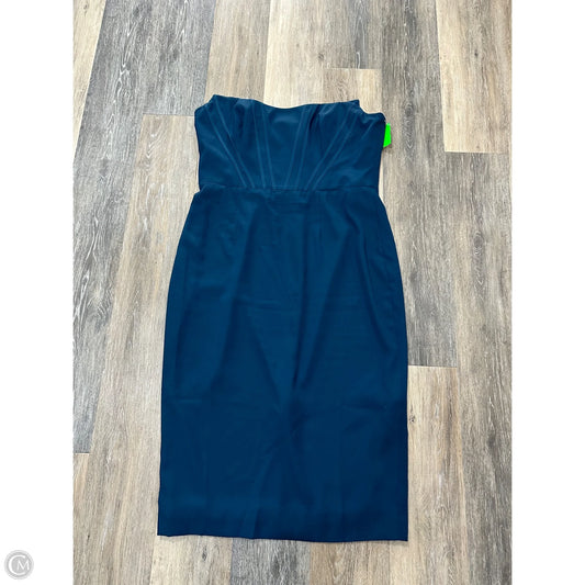Dress Party Midi By Dress The Population In Blue, Size: Xxl