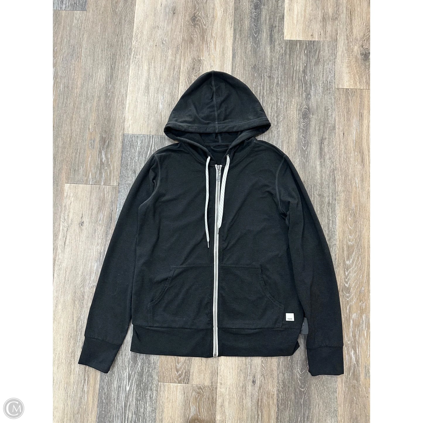 -Athletic Sweatshirt Hoodie By Vuori In Black, Size: Xs