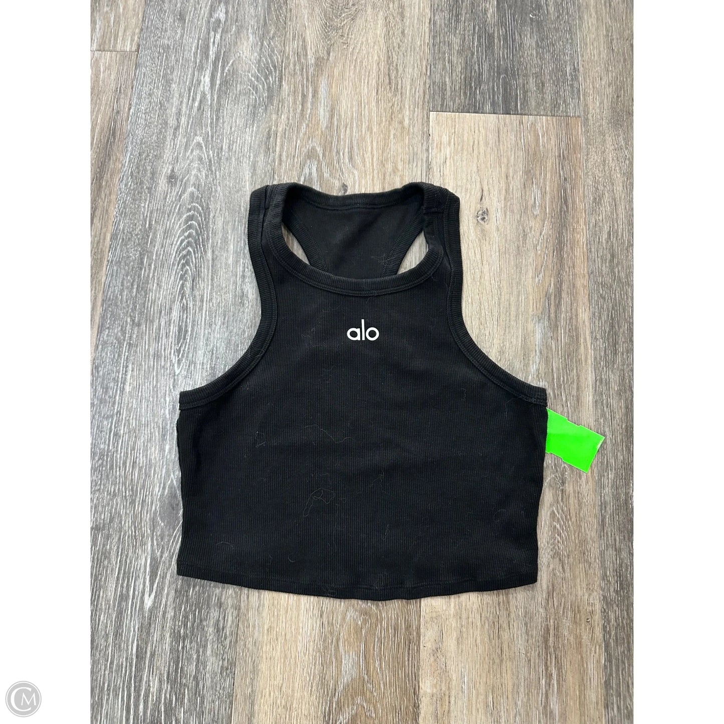 Athletic Tank Top By Alo In Black, Size: S