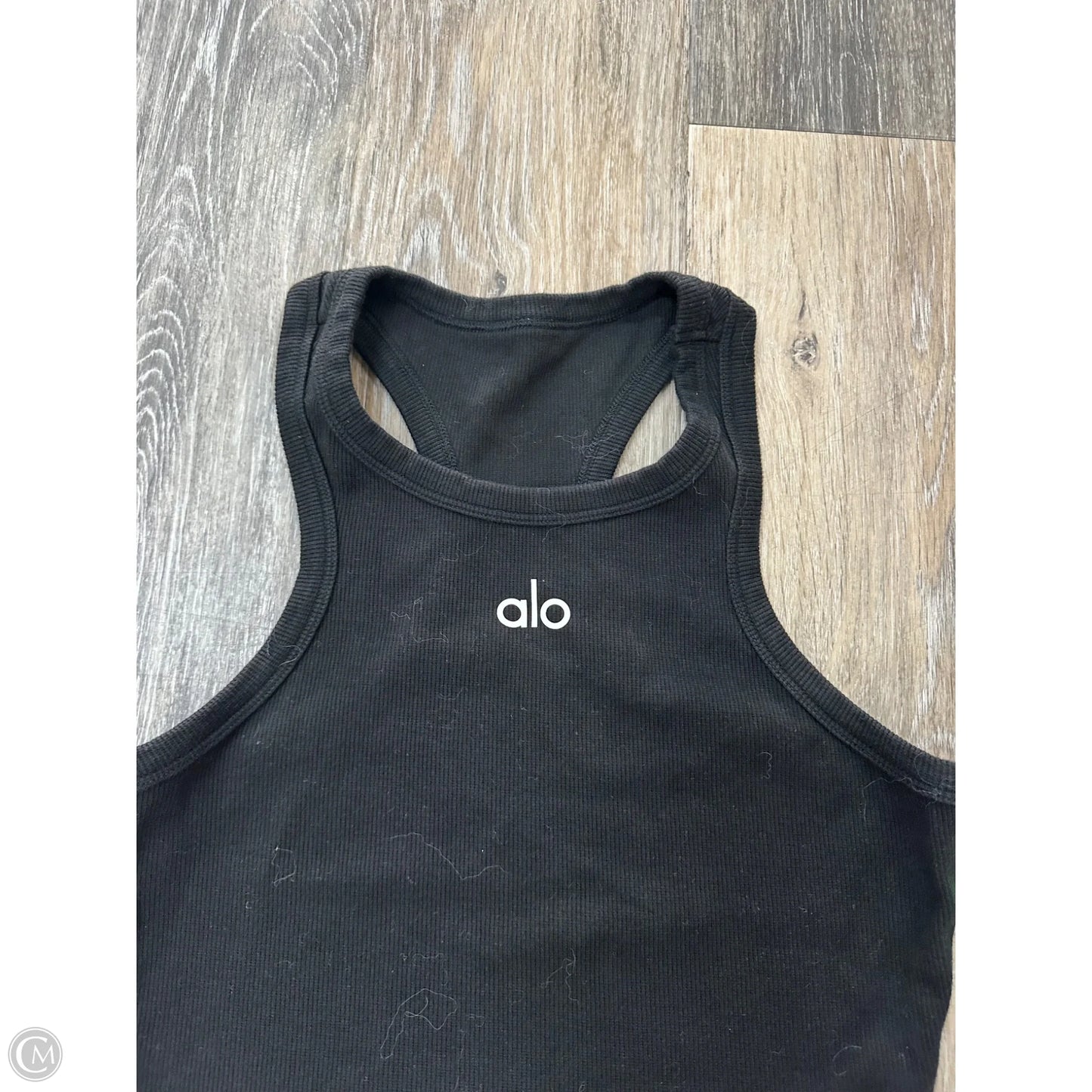 Athletic Tank Top By Alo In Black, Size: S