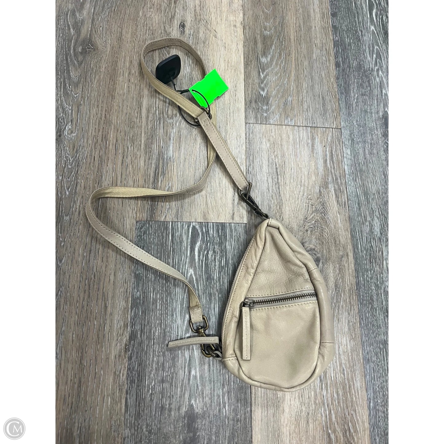 Crossbody Leather By Free People, Size: Small
