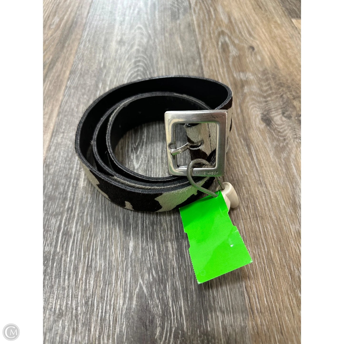 Belt Leather By Nine West, Size: Large