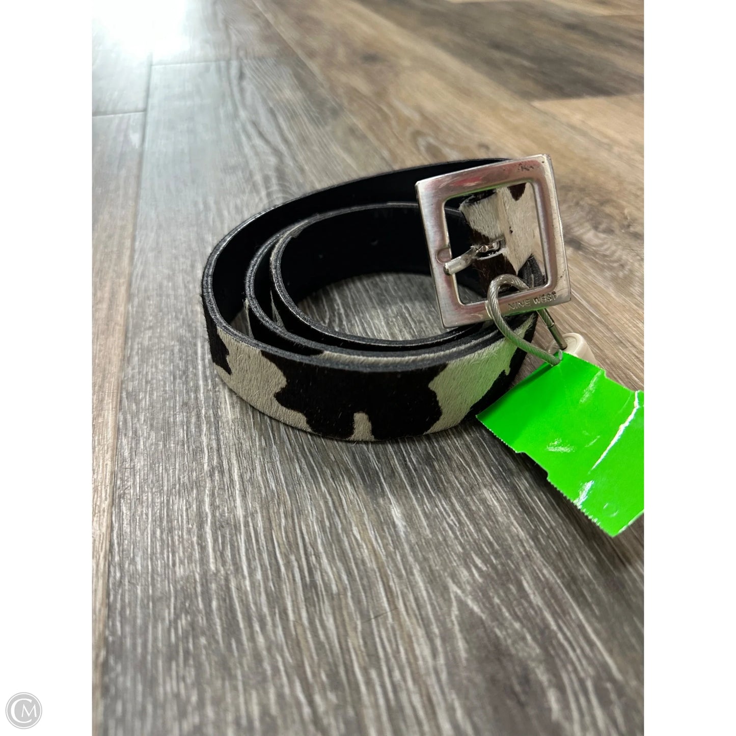 Belt Leather By Nine West, Size: Large