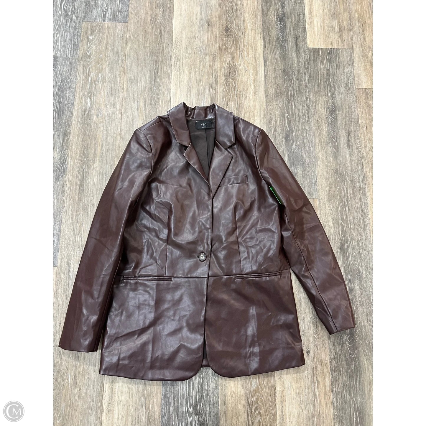 Blazer By Vici In Maroon, Size: S