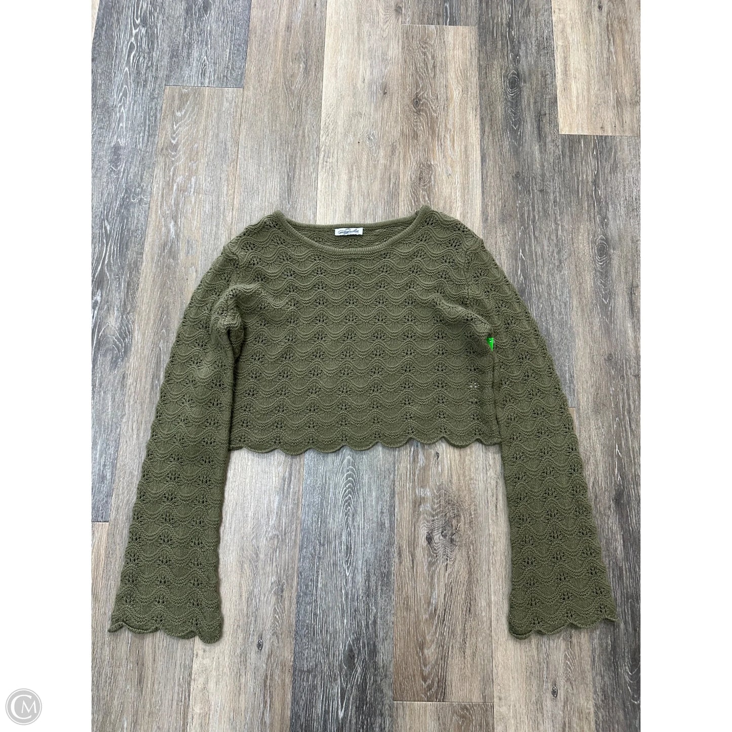Sweater By Magnolia In Green, Size: S