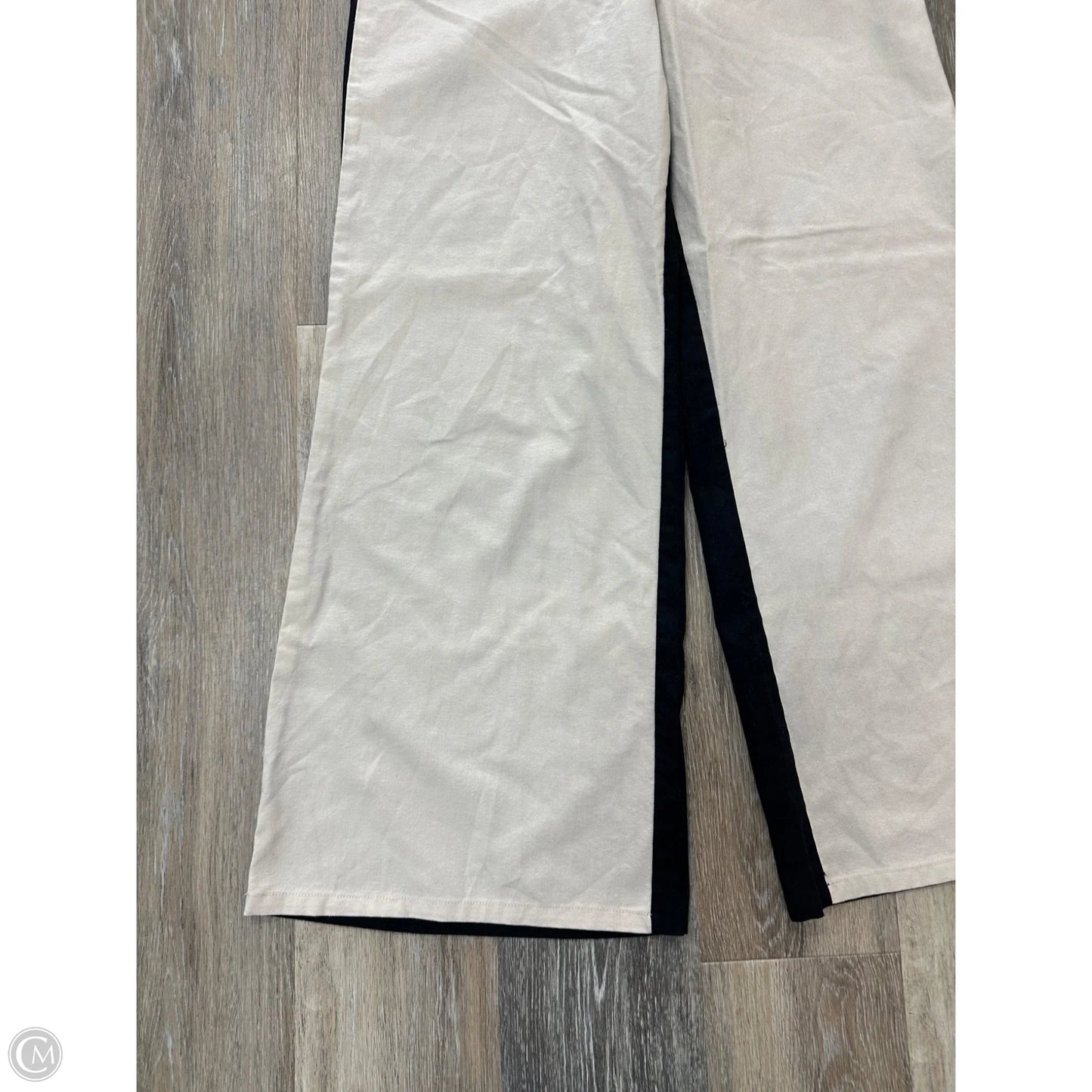Pants Dress By EB Luxe In Black & White, Size: M