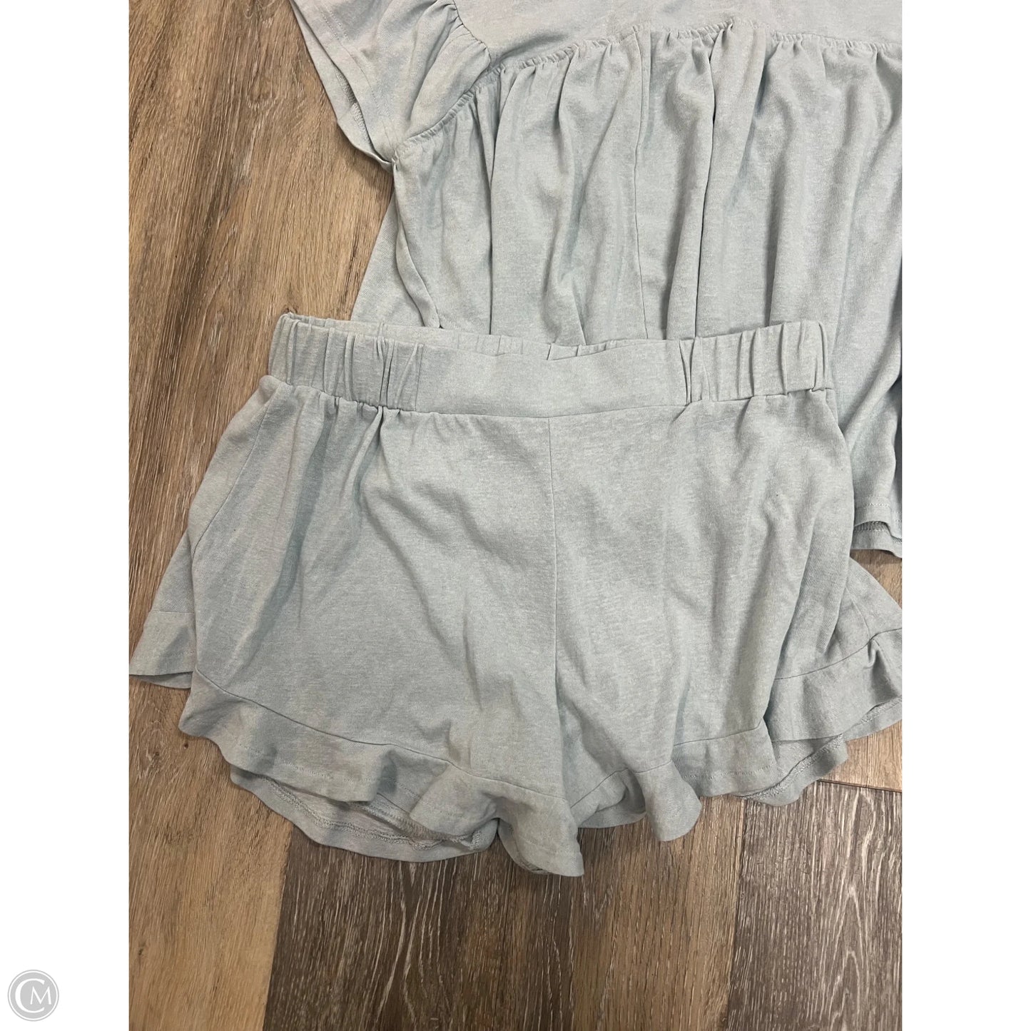 Lounge Set Shorts By Talulah In Blue, Size: M