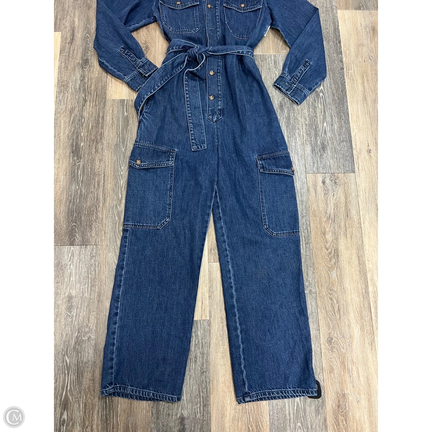Jumpsuit By Boyish In Blue Denim, Size: Xs