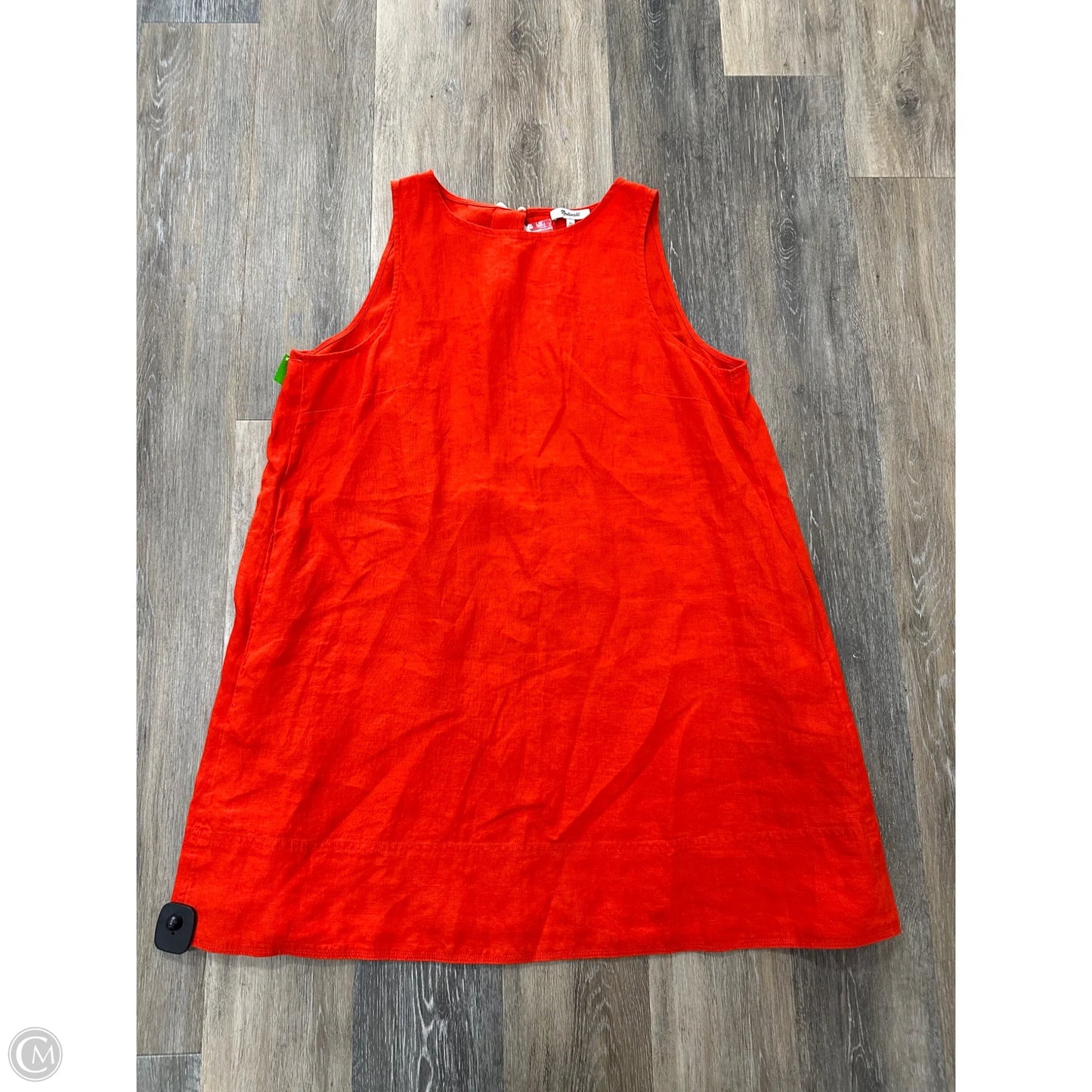 Dress Casual Short By Madewell In Orange, Size: Xl
