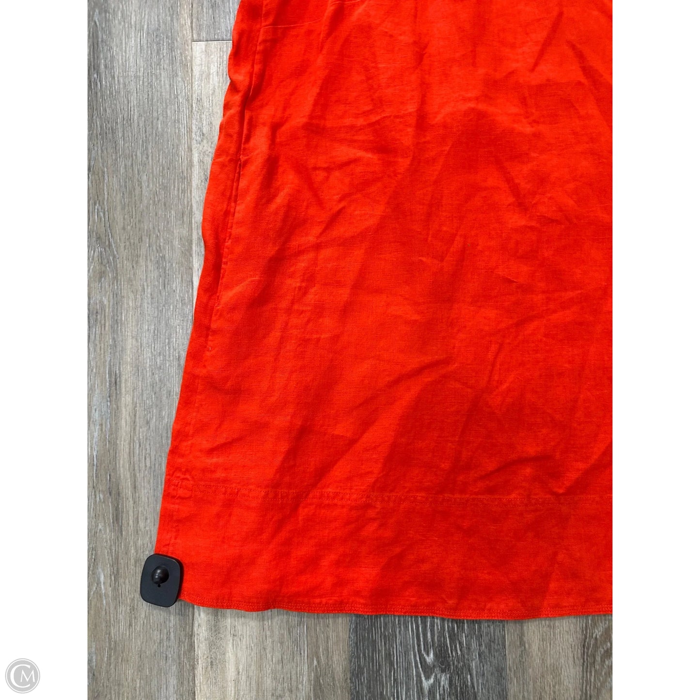 Dress Casual Short By Madewell In Orange, Size: Xl
