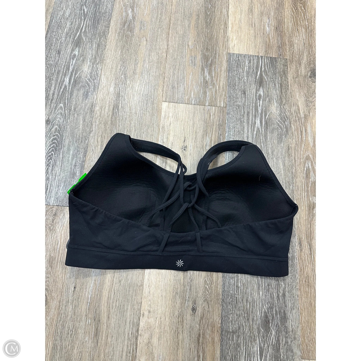 Athletic Bra By Athleta In Black, Size: Xl
