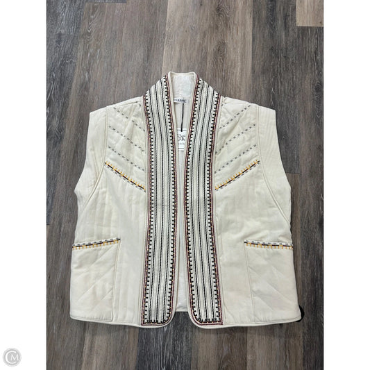 Vest Puffer & Quilted By Aaron & Amber In Multi-colored, Size: L