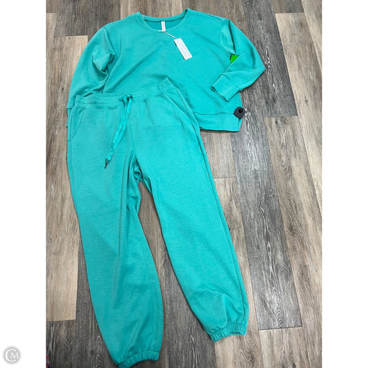 Lounge Set Pants By Dear Scarlett In Blue, Size: 1x