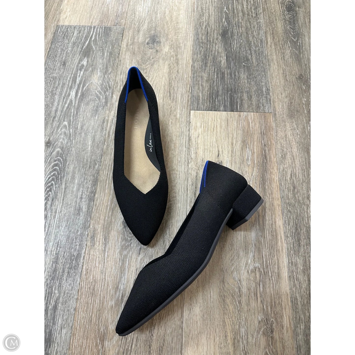 Shoes Flats By Rothys In Black, Size: 8.5