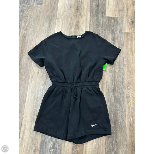 Romper By Nike Apparel In Black, Size: L