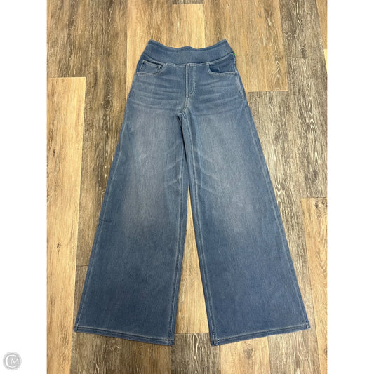 Jeans Wide Leg By Halara In Blue Denim, Size: S