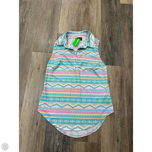 -Athletic Tank Top By Bad Birdie In Blue, Size: S