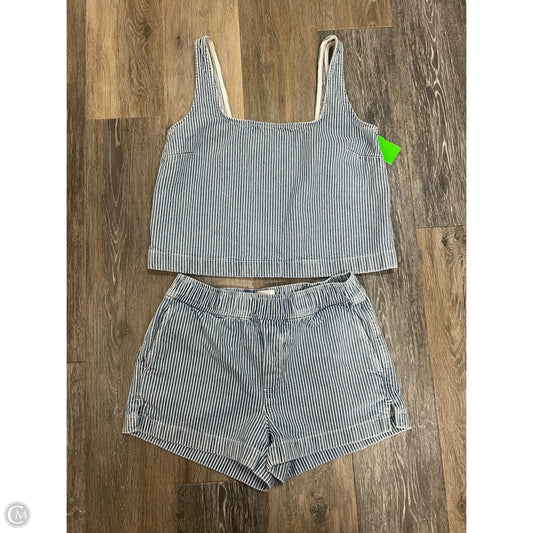 Shorts Set By Reformation In Striped Pattern, Size: Xs