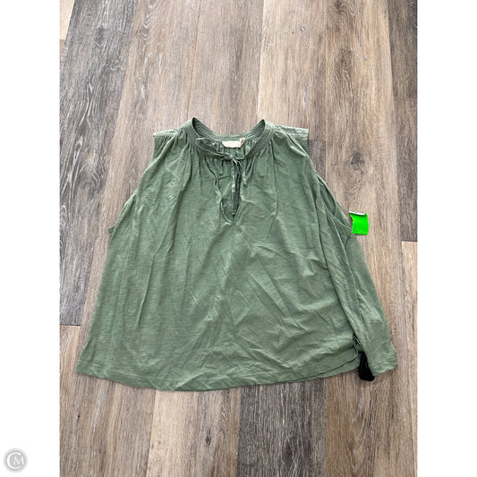 Top Sleeveless By Nation Ltd In Green, Size: Xs