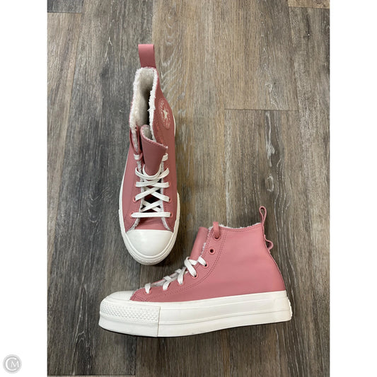 Shoes Sneakers By Converse In Pink, Size: 9.5