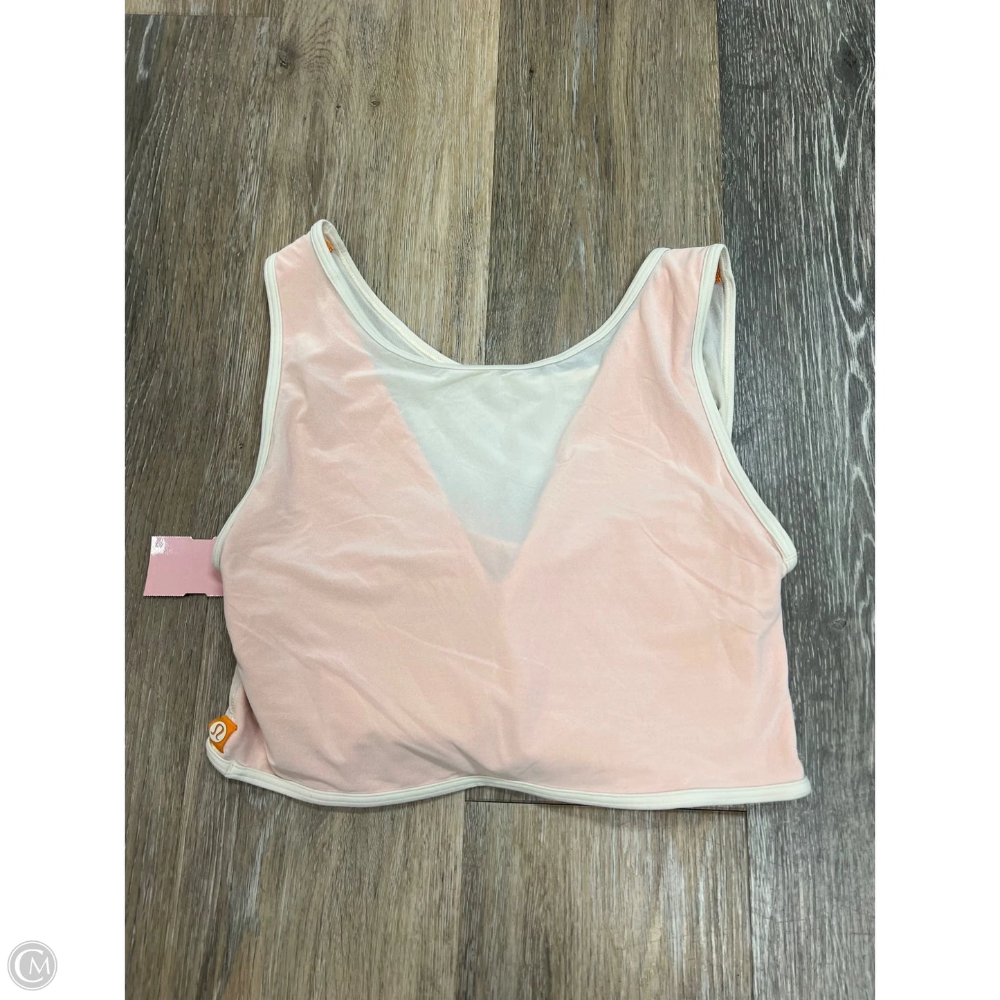 Athletic Tank Top By Lululemon In Orange, Size: S