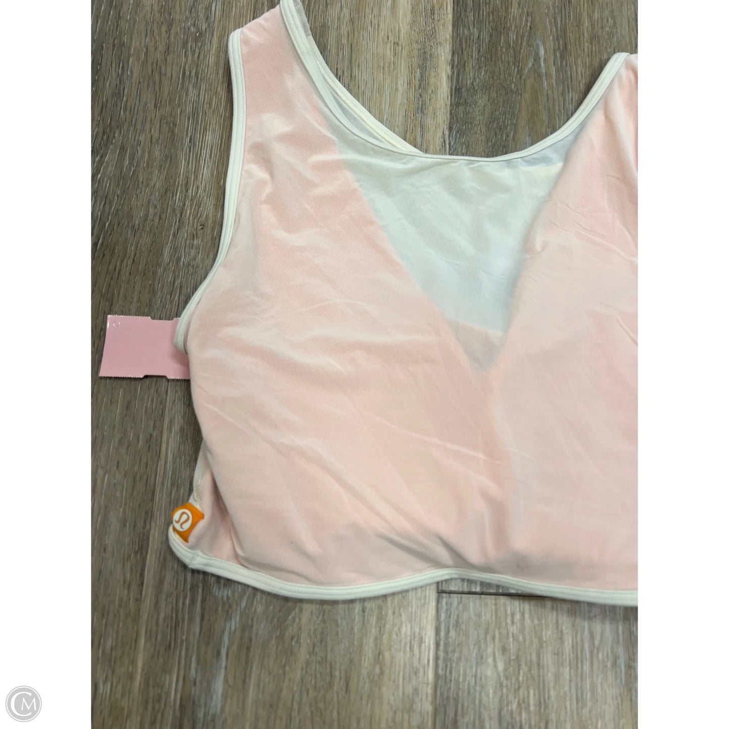 Athletic Tank Top By Lululemon In Orange, Size: S