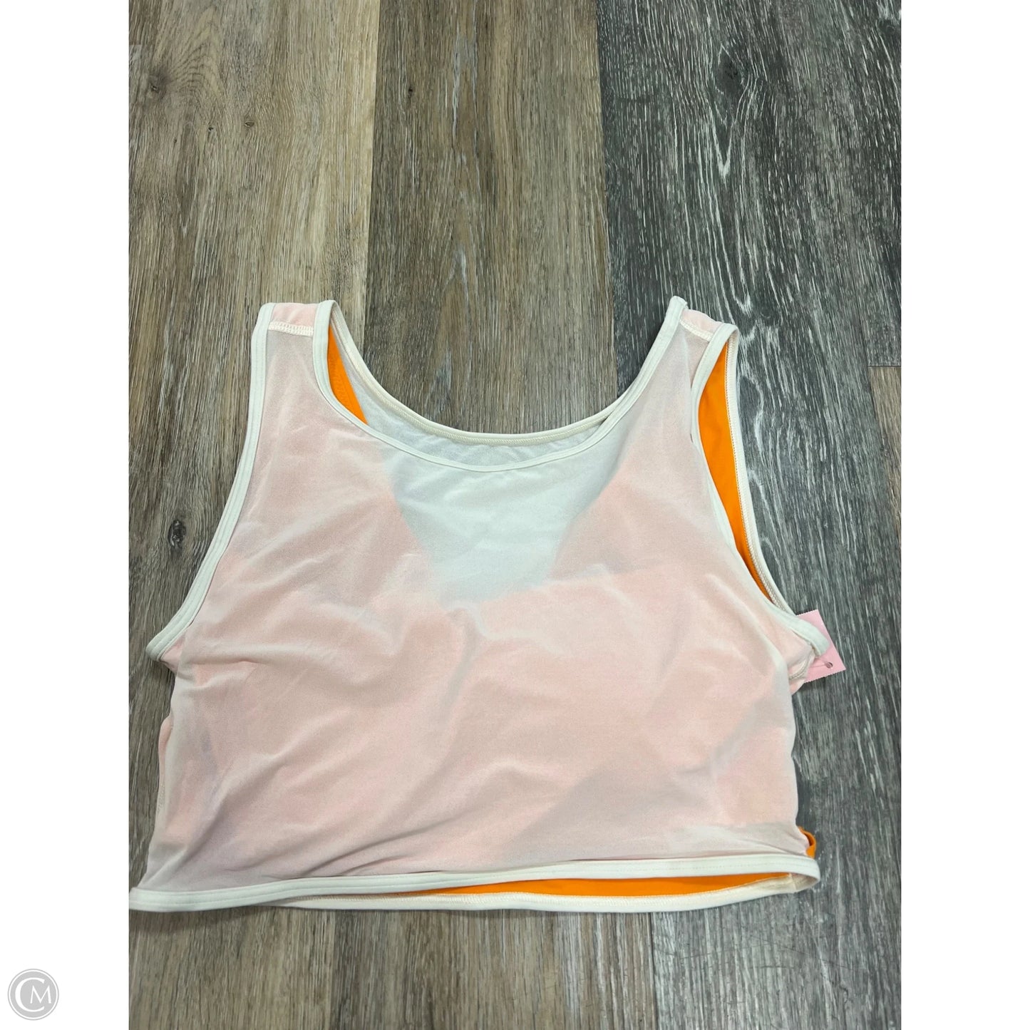 Athletic Tank Top By Lululemon In Orange, Size: S