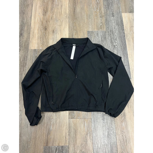Athletic Jacket By Lululemon In Black, Size: Xs