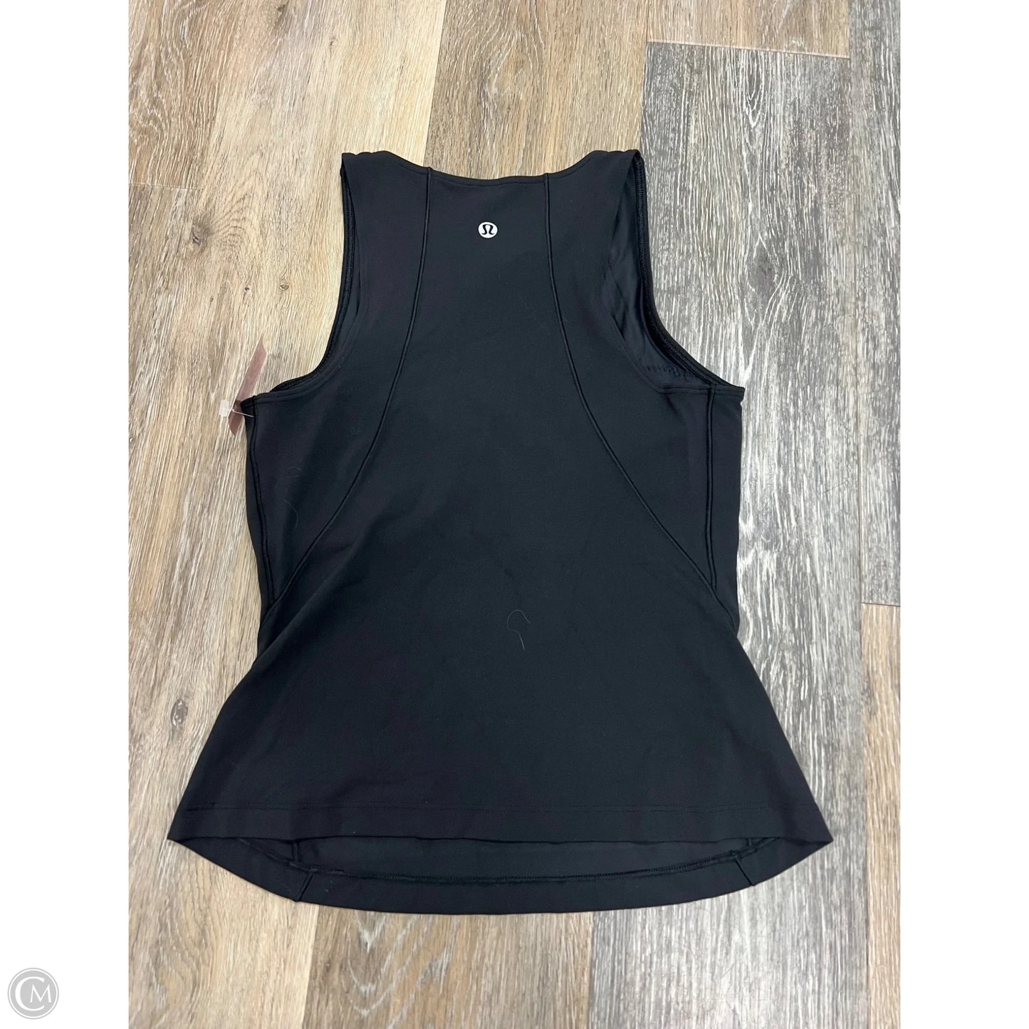 Athletic Tank Top By Lululemon In Black, Size: 4