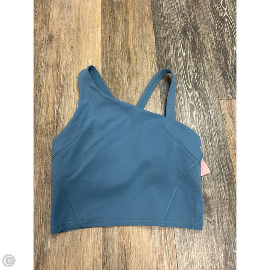 Athletic Tank Top By Lululemon In Blue, Size: 8