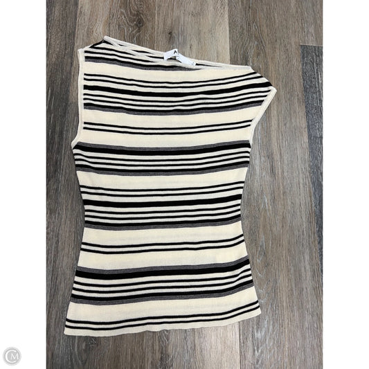 Top Short Sleeve By Astr The Label In Striped Pattern, Size: S
