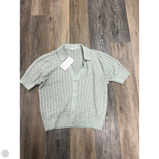 Sweater Short Sleeve By 7diamonds In Green, Size: L
