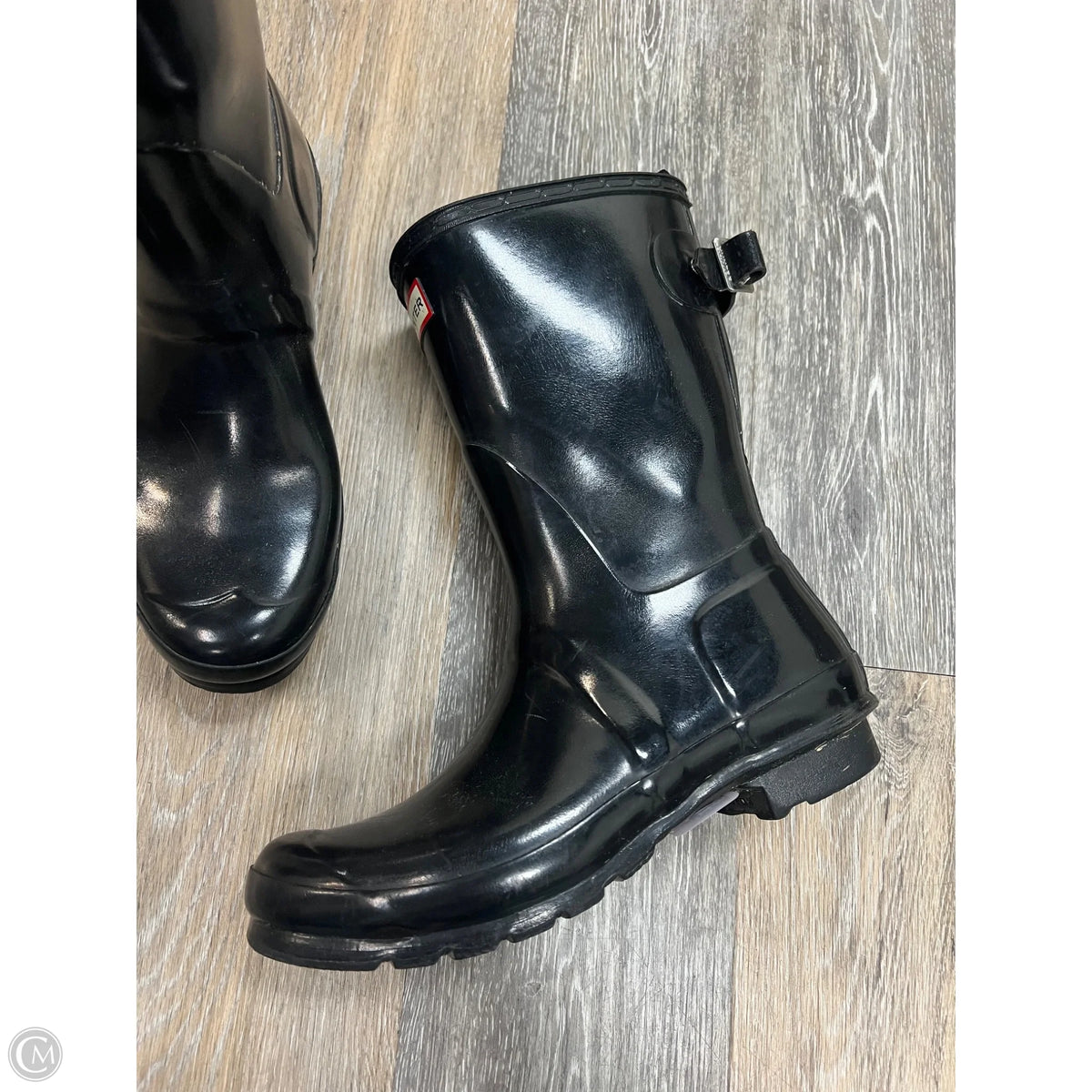 Boots Designer By Hunter In Black, Size: 10
