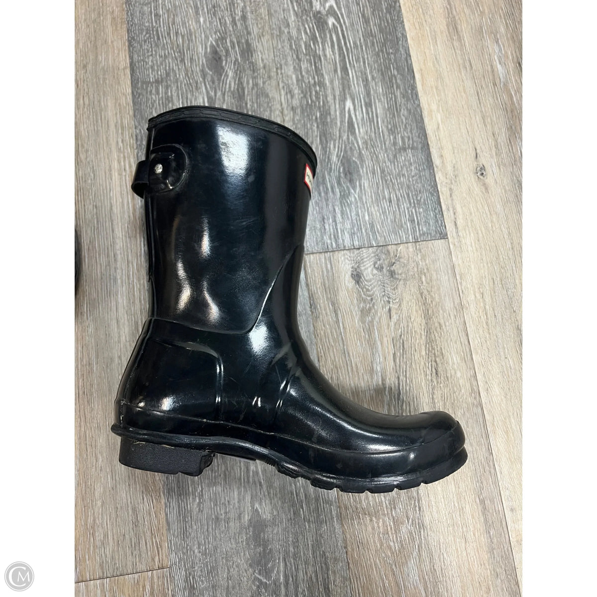 Boots Designer By Hunter In Black, Size: 10