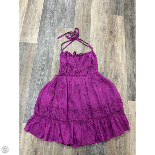 Dress Casual Short By Free People In Purple, Size: M