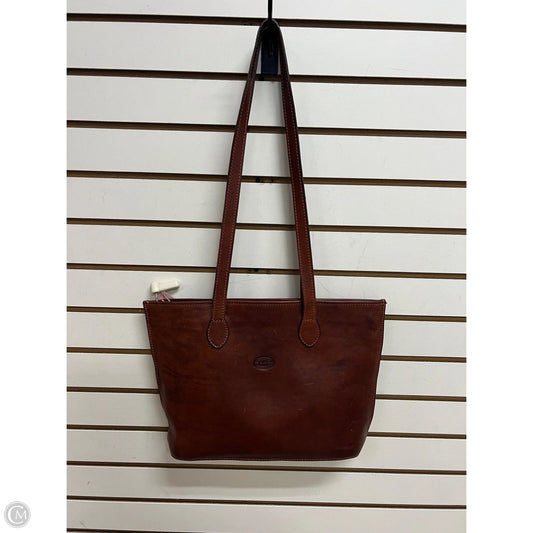 Tote Leather By Sorrento De Martino, Size: Medium