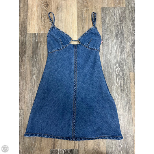 Dress Casual Short By Princess Polly In Blue Denim, Size: 0