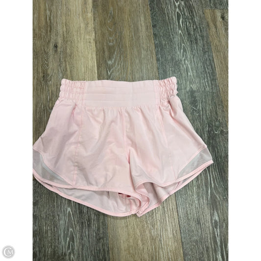 -Athletic Shorts By Lululemon In Pink, Size: 2