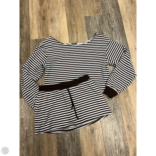 Skirt Set 2pc By Wild Fable In Striped Pattern, Size: S