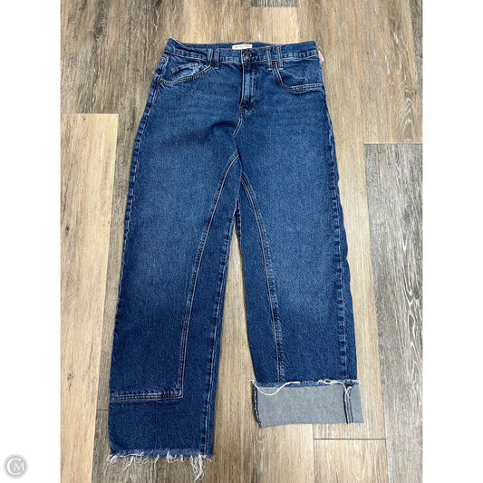 Jeans Straight By We The Free In Blue Denim, Size: 8/29