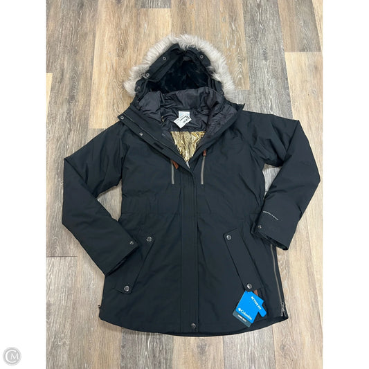 Coat Parka By Columbia In Black, Size: M
