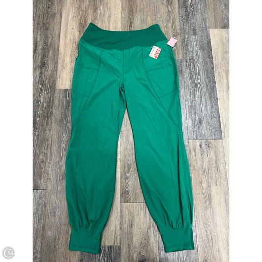 Athletic Pants By Free People In Green, Size: M