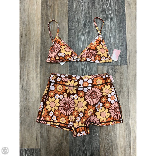 Swimsuit 2pc By Kavala In Floral Print, Size: S