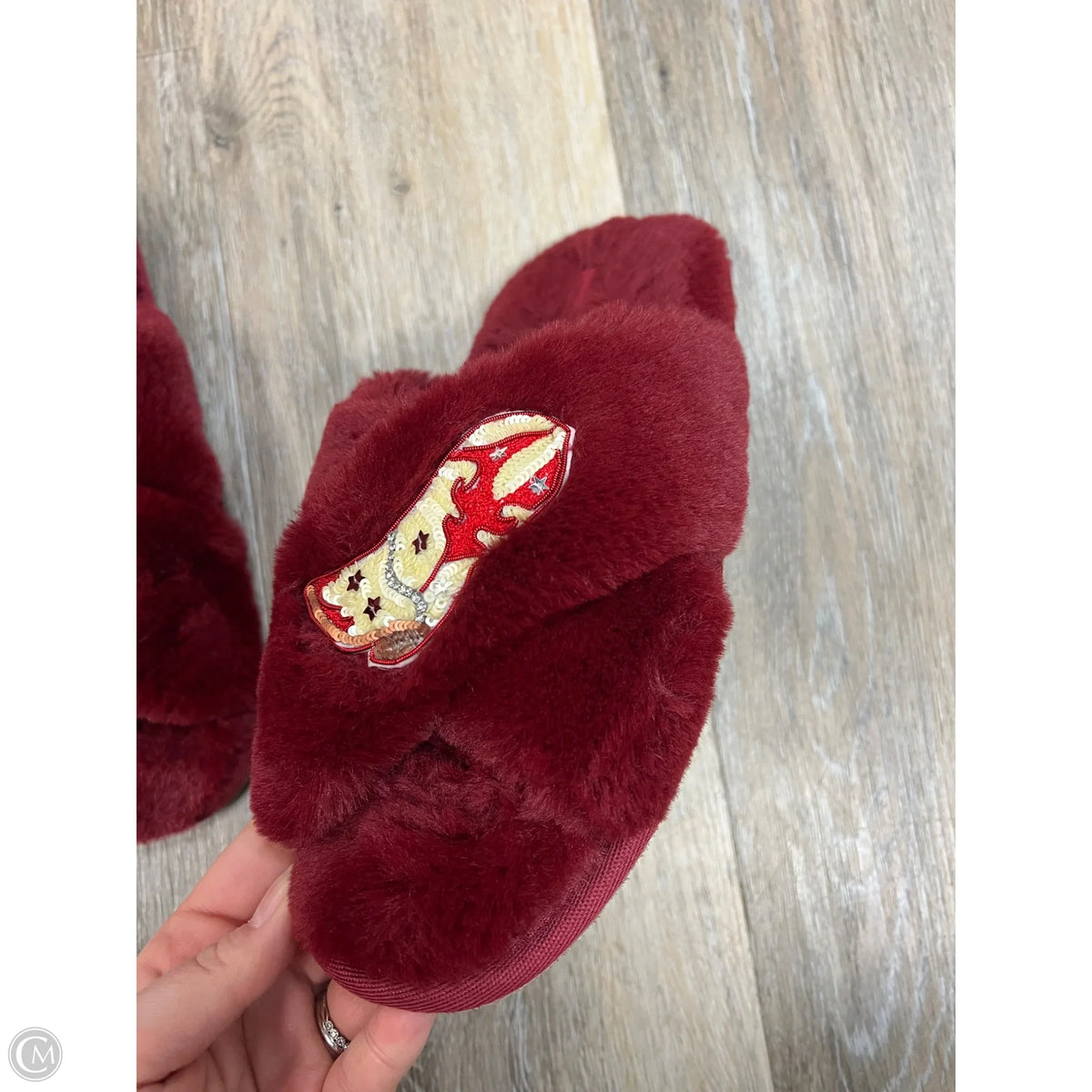 Slippers By Maeve In Red, Size: S (6-7)
