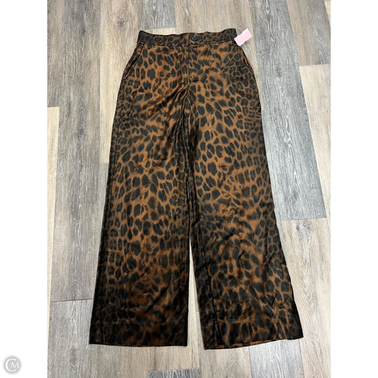 Pants Wide Leg By Cabi In Animal Print, Size: M