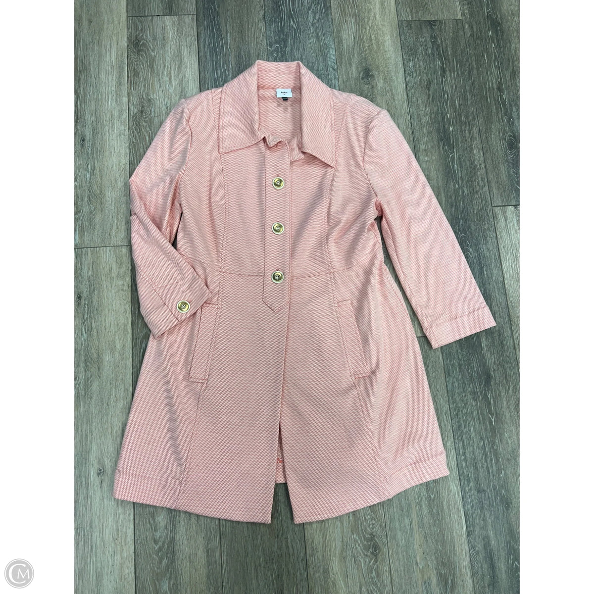 Blazer Jacket By Cabi In Pink, Size: M