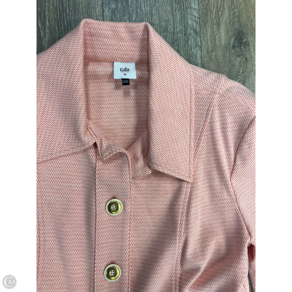 Blazer Jacket By Cabi In Pink, Size: M