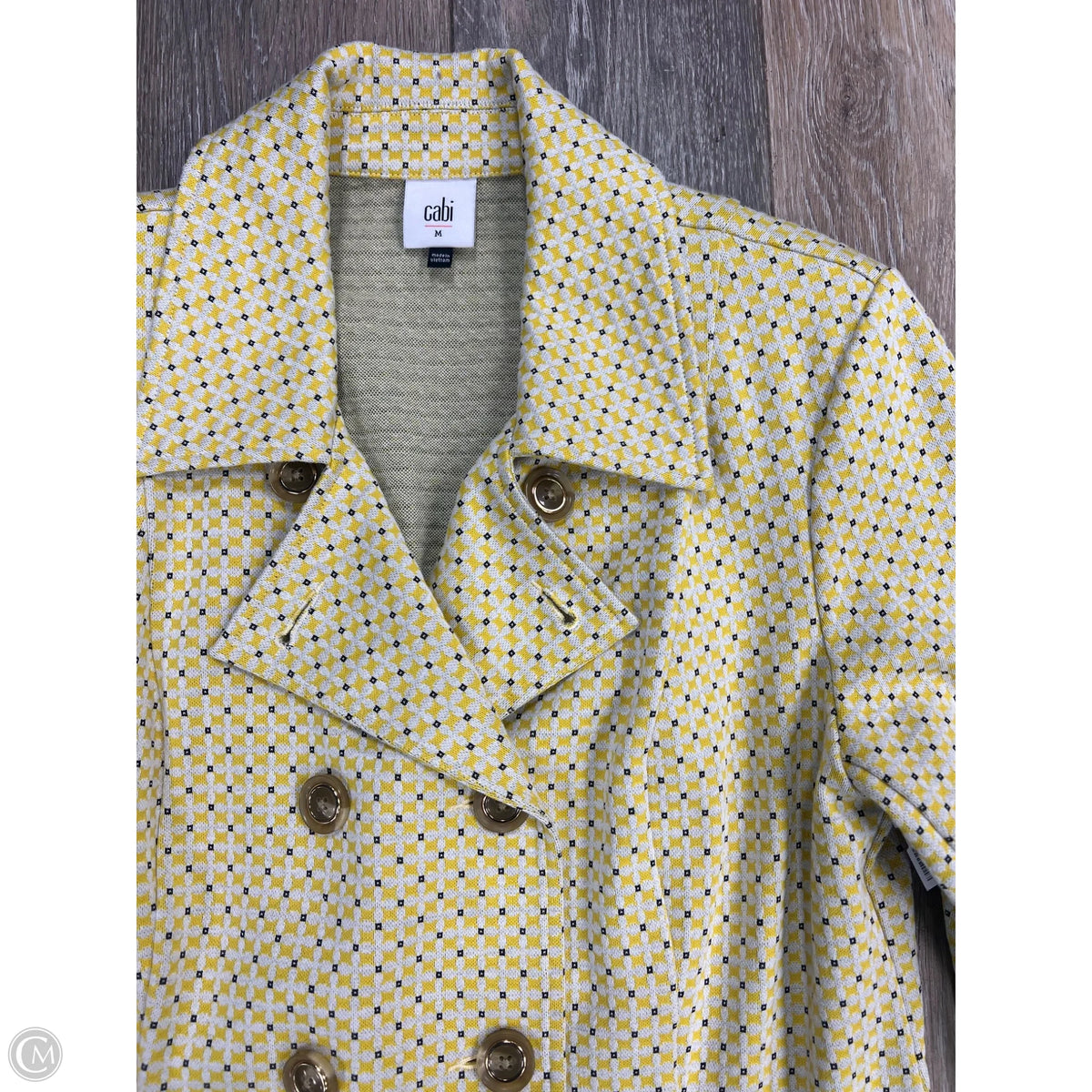 Jacket Other By Cabi In Yellow, Size: M