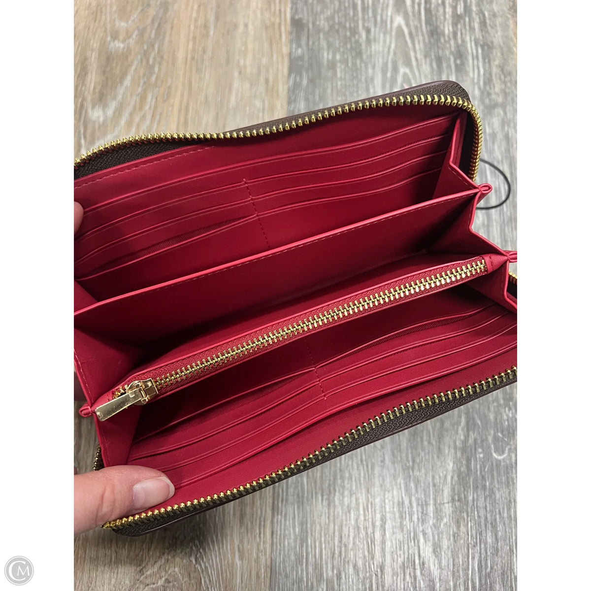 Wallet Designer By Coach, Size: Large