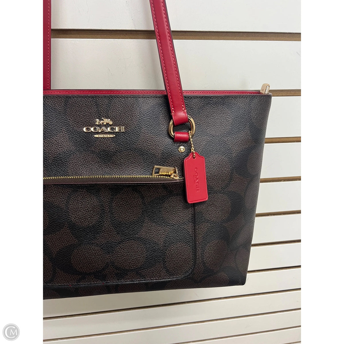 Tote Designer By Coach, Size: Large